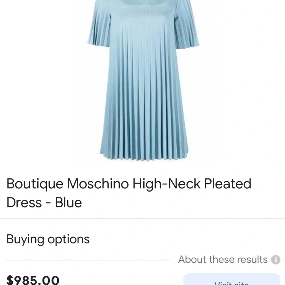 Never used still has tags Moschino dress - Picture 2 of 5